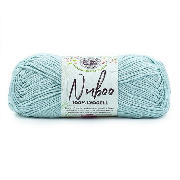 1 skein Lion Brand “Nuboo” worsted weight yarn 100% lyocell - Picture 3 of 5